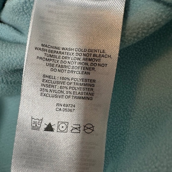 Columbia Jacket Lightweight Fleece Lined Women’s M Full Zip Outdoors Hiking Hood - Picture 7 of 10